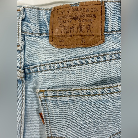 1980’s Levi’s 550 Orange Tab Jeans | 80s Relaxed Tapered | W29 vintage - Picture 3 of 11